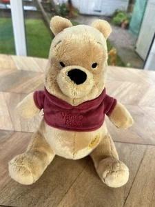 Winnie the Pooh Walt Disney Posh Paws Soft Toy (10") Plush 90 years edition Rare - Picture 1 of 12