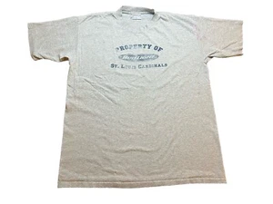 Camiseta St. Louis Cardinals Bud Light puntada única vintage todo deportivo XL gris - Imagen 1 de 11