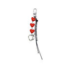 Personalized Heart Star Sweet Keychain Mobile Phone Lanyard Bag Decoration Gi-wf