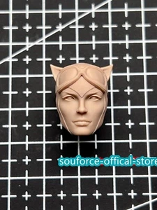 1:6 Woman Selina Kyle Head Sculpt Head Model Fit 12'' Female Figure body Doll - Picture 1 of 5