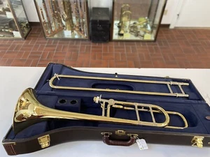 Mint Open Box Bach 42BO F-attachment Trombone, Open Wrap; with Case, Mouthpiece - Picture 1 of 22