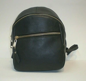 Time And Tru Schwarz Mini Rucksack Umhängetasche Handtasche Tasche - Bild 1 von 12