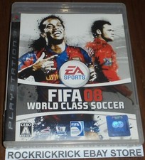 PLAYSTATION 3 GAME FIFA 08 WORLD CLASS SOCCER INCLUDES MANUAL