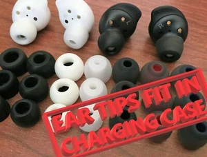 Memory Foam Ear Tips For Samsung Galaxy Buds Galaxy Buds+ Plus SM-R170 SM-R175 - Picture 1 of 15