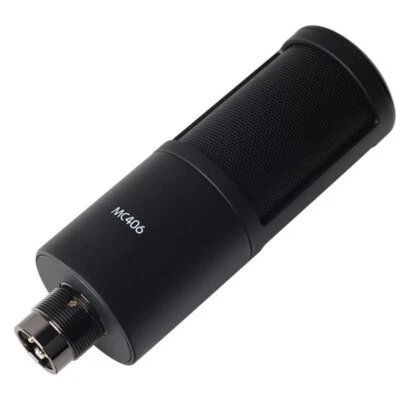 MC406 Studio Condenser Microphone 360 Rotate For Streaming Podcasting Recording - Image 1 of 4