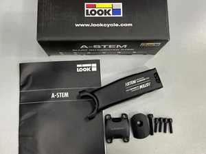 Look Rise 5 degree Aluminum 3D Forged A-Stem 31.8x 110mm Matt-Black - Picture 1 of 8
