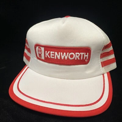 Sombrero de camionero de tres rayas Kenworth Trucks de colección nuevo en stock 3 rayas Foto 1 de 4