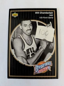 1992 UPPER DECK BASKETBALL HEROES WILT CHAMBERLAIN #13 - Picture 1 of 3