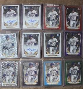 A.J. Reed Houston Astros (28) Karten Lot Auto nummerierte Minikarten nicht alle sind taub - Bild 1 von 17