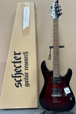 Guitarra eléctrica Schecter C-6 Plus de cuerpo sólido, STCB Foto 1 de 3