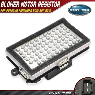 Resistencia de motor soplador de climatización delantero para Porsche Panamera 2010 2011 2015 hatchback Foto 1 de 4
