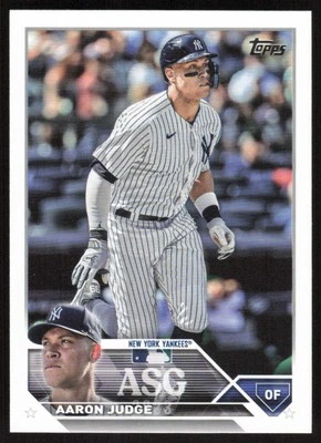 2023 Topps Update 2023 All-Star Game Aaron Judge #ASG-2 New York Yankees - Image 1 of 2