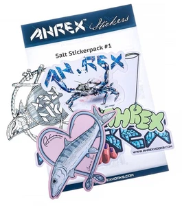 Ahrex Salt Sticker Pack - 5 pcs/pk - Imagen 1 de 2