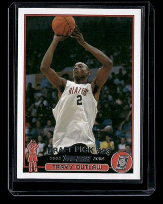2003-04 Topps #243 Travis Outlaw  - RC - 14227 - Image 1 of 2
