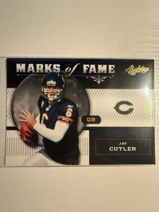 2011 Panini Absolute Memorabilia Marks of Fame Jay Cutler Chicago Bears #16 - Picture 1 of 2