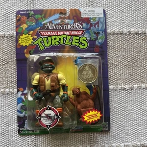Vintage TMNT Teenage Mutant Ninja Turtles Adventurers Safari Michaelangelo 1994 - Picture 1 of 11