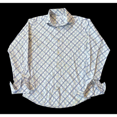 Banana Republic Dress Shirt 14-14 1/2 Small French Cuff Long Sleeve 100% Cotton - Image 1 of 4