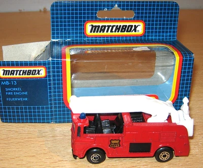 Matchbox SNORKEL FIRE ENGINE MB-13 - Image 1 of 4