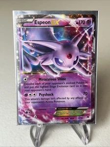 Carta Pokemon Holo Espeon EX 52/122 XY Breakpoint ultra rara - Foto 1 di 15
