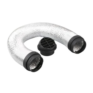 75mm Exhaust Duct 85cm Length Extension Air Distribution Automotive Use - Picture 1 of 10