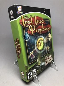 eGames Windows 2000 XP Vista PC CD Lost Inca Prophecy Match Hidden Item Puzzle - Picture 1 of 7