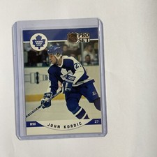 1990 Pro Set John Kordic NHL Card 536