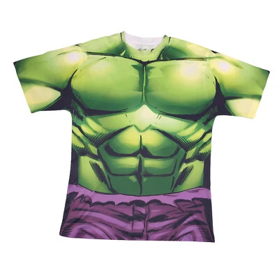 Marvel Avengers Youth Boys Costumes T-Shirt Size XL 14 - 16 SS 100% Polyester - Image 1 of 4