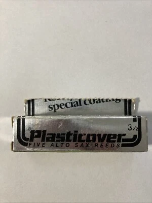 NEW RICO PLASTICOVER ALTO SAXOPHONE SAX REEDS (5 REEDS) STRENGHT 3.5