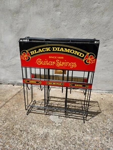 Vintage 1960's Black Diamond Guitar String Display - Picture 1 of 12