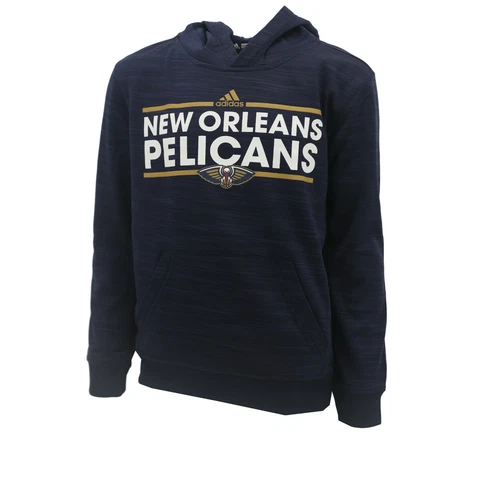 New Orleans Pelicans Official NBA Adidas Kids Youth Size Hooded Sweatshirt New Cover