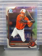 2022 Bowman Draft Jackson Holliday Chrome Prospects Refractor #BDC-168 Orioles