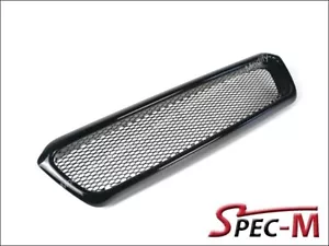 CS Style Painted Gloss Black Front Grille Grill For SUBARU WRX STI 2015-2017 - Foto 1 di 3
