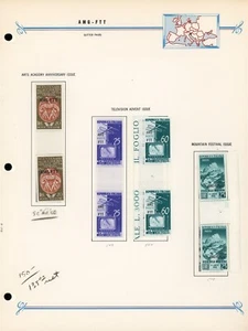 AMG-FTT GUTTER PAIR BUSH Page Lot #297 - SEE SCAN - $$$ - Picture 1 of 2