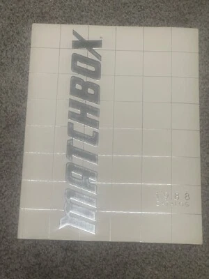 MATCHBOX DEALERS  Catalog Vintage 1988 / VERY RARE not available to public ! - Image 1 of 4