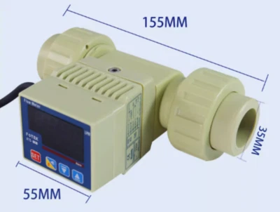 1PC New Fotek ATS-20-PP-DIN Paddle Wheel Flow Meter Brand Free Ship - Image 1 of 3