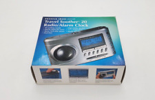 Sharper Image Travel Soother 20 Radio SI621 - Portable Sound Therapy - Works!