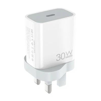 Eseekgo 30W USB C GaN PPS Power Delivery PD QC 3.0 Fast Charging Wall Charger - Image 1 of 4