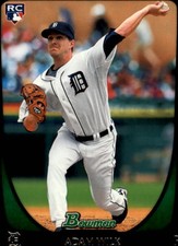 2011 Bowman Draft Baseball Card #98 Adam Wilk RC