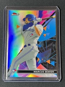 2021 Topps Finest Marcus Semien Refractor #84 Toronto Blue Jays - Picture 1 of 2
