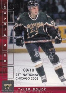 2001-02 BAP Memorabilia National Chicago Ruby #227 Tyler Bouck