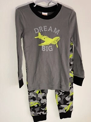 Gymboree 男孩 2 件套睡衣套装 Dream Big Size 4 全新带标签 — 第 1/2 张图片