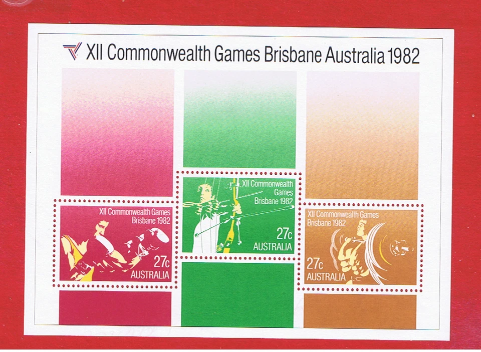 Folha de lembrança Australia #844a MNH Games grátis S/H - Imagem 1 de 1