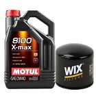 5L Motul 8100 X-MAX 0W40 Wix Filter Motor Oil Change Kit For Volvo 850 960 V70 Volvo 850
