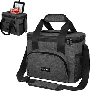 Soft Cooler Bag, Insulated Collapsible Lunch Cooler Bag for Men Work Camping Bea - Picture 1 of 8