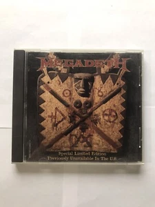 Megadeth Special Limited Edition PROMO VERY RARE 1997 Cd - Picture 1 of 3