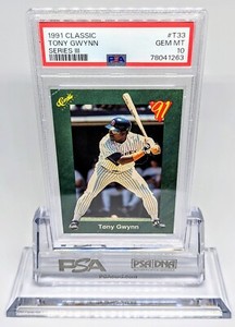 1991 Classic Series III 3 Tony Gwynn Baseball Card #T33 PSA 10 San Diego Padres