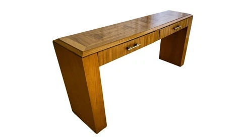 Vintage Console Table with two drawers by Bernhardt, 1960s Cover