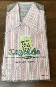Camisa De Colección Retro Años 60 70 Hippie Disco Cuello Daga Woodstock Talla S Nueva de Lote Antiguo - Imagen 1 de 20