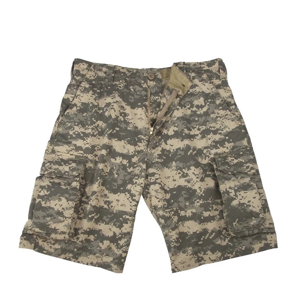 Rothco 2531 ACU Digital Camo Vintage Paratrooper Cargo Shorts - Image 1 of 1