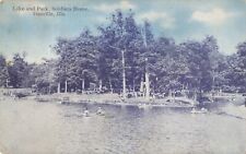 Lake and Parks Soldiers' Home Danville Illinois IL 1909 Postcard
